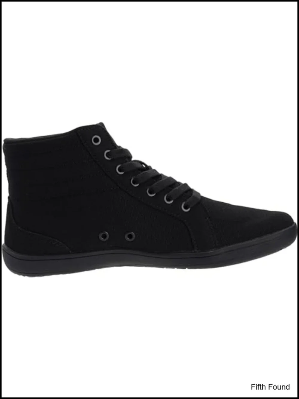 High-Top Barefoot Shoes - Wide Toe Box for Natural Walking, Vegan Suede Canvas